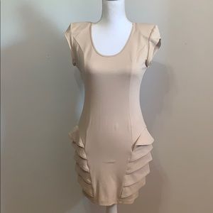 Sexy, stylish open back dress